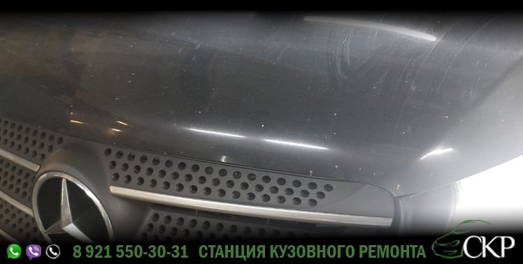 Восстановление кузова Мерседес Вито (Mercedes Vito) в СПб в автосервисе СКР.